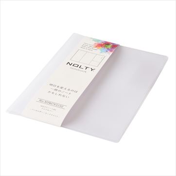 【手帳品質のノート】 ノート クリアカバー NOLTY ノルティ B6 能率手帳 ビジネス手帳 メモ帳｜手帳とノートのNOLTY ヤフー店