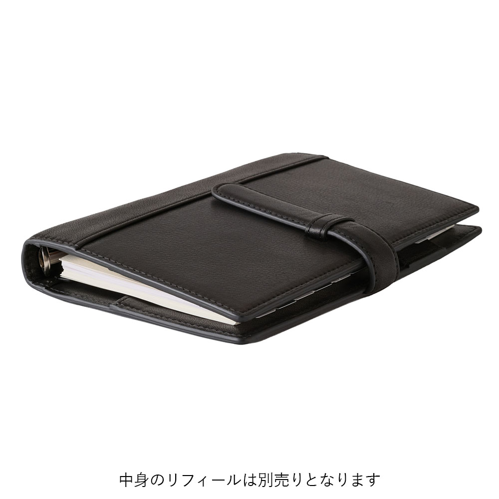システム手帳 A5 クラシト A15 (ブラック,グレージュ)の画像