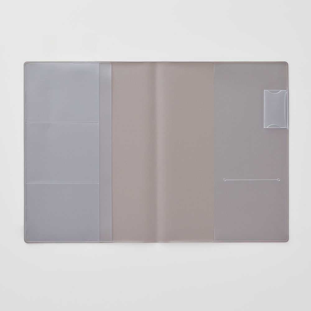 ＮＯＬＴＹノートカバー　Ａ５　ブラック　アイボリー　グレージュ　カードポケット付き　手帳カバーにも　黒　ノルティ | NOLTY | 09