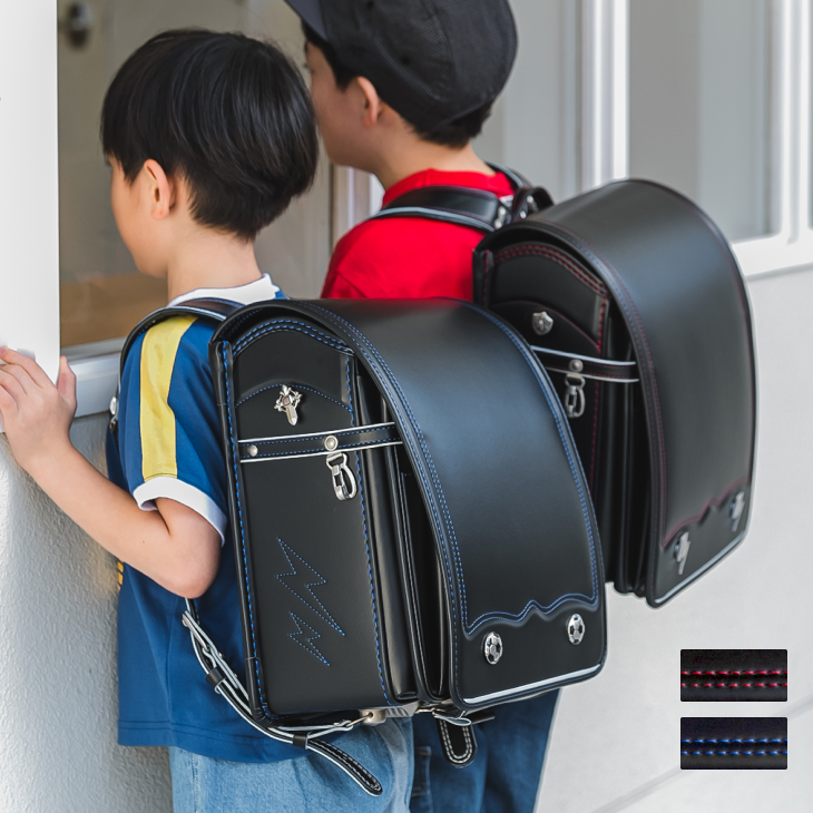 大幅値引き！【新品.未使用】ランドセル黒・背中牛革・クラリーノエフ クラリーノ®︎F キューブ型 | 黒川鞄工房「はばたく®ランドセル」