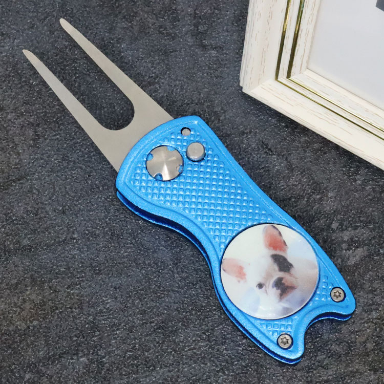 GHOGolf グリーンフォーク ゴルフマーカー 写真 【グリーンフォーク