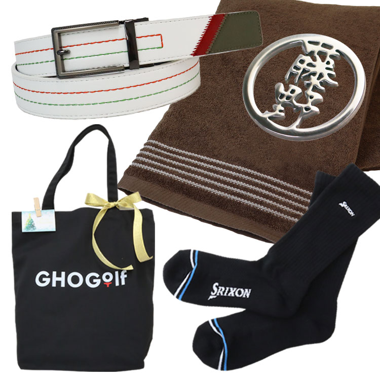 SRIXON 福袋 ゴルフ用品4点 【ホールインワンセット】 クリスマス