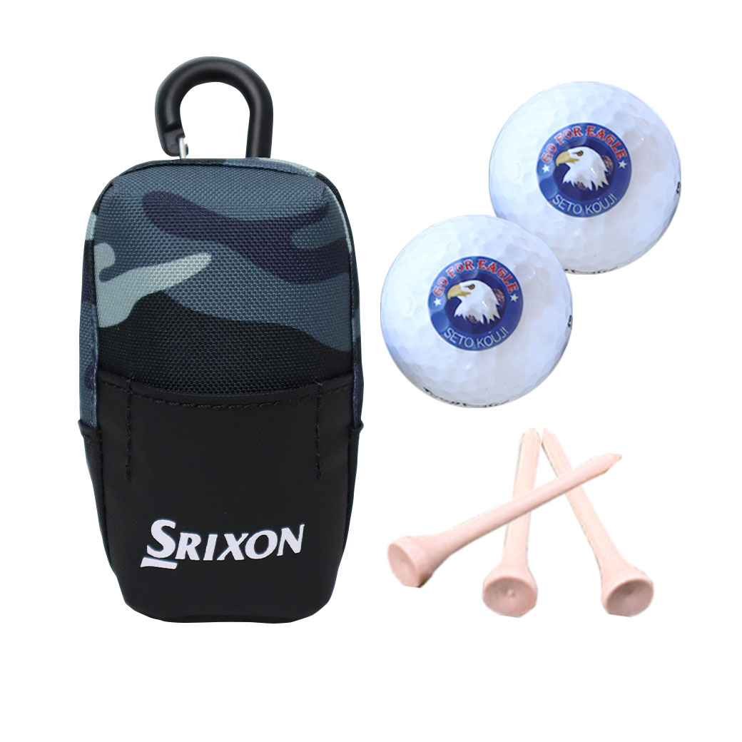 SRIXON ダンロップ スリクソン ボールポーチ GGF-B2514 2024年新
