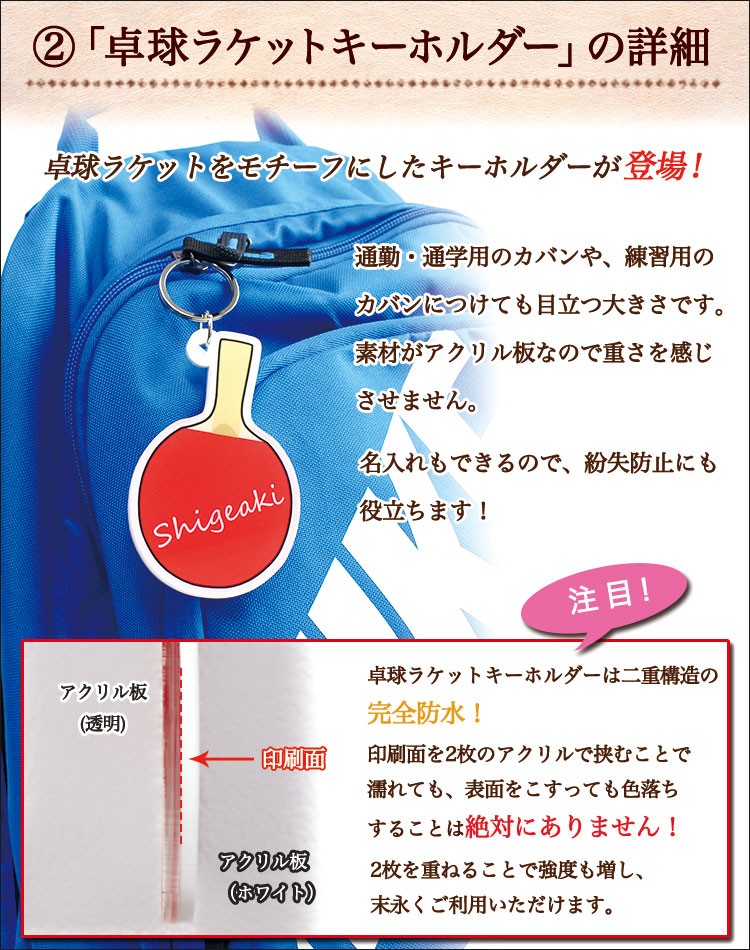 名入れキーホルダー