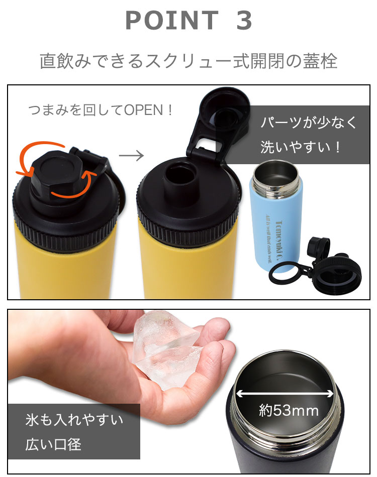名入れ 水筒 【スリムボトル 650ml 】 マイボトル マグボトル