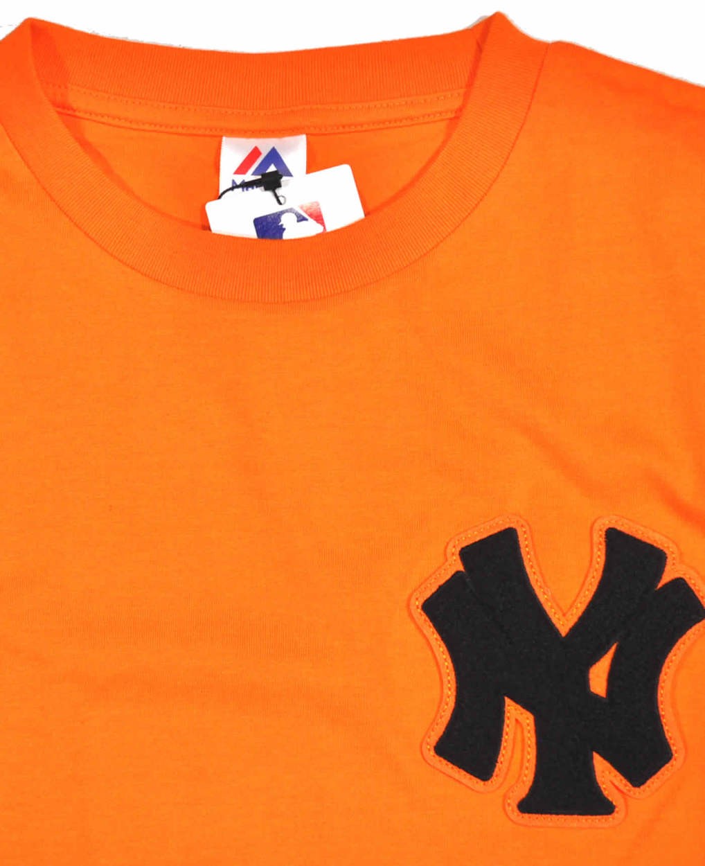 ヤンキース Tシャツ BIGシルエット カラーTシャツ サガラ刺繍 MAJESTIC マジェスティッ...