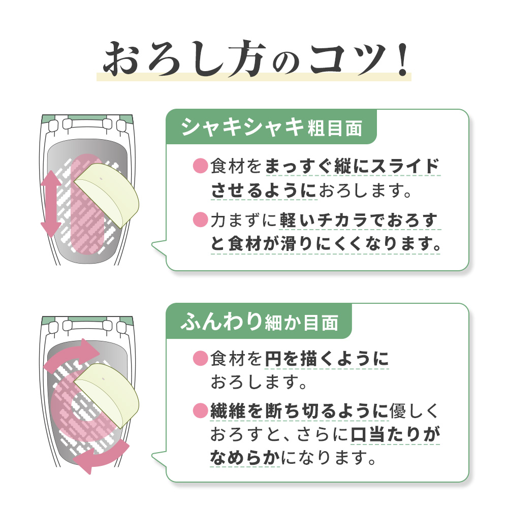 ののじ 大根スリスリライト '25新商品 大根おろし おろし金 調理器具 料理 便利グッズ 時短 簡単 カンタン 実用的 健康 家族 人気 おしゃれ キッチングッズ 関連画像5