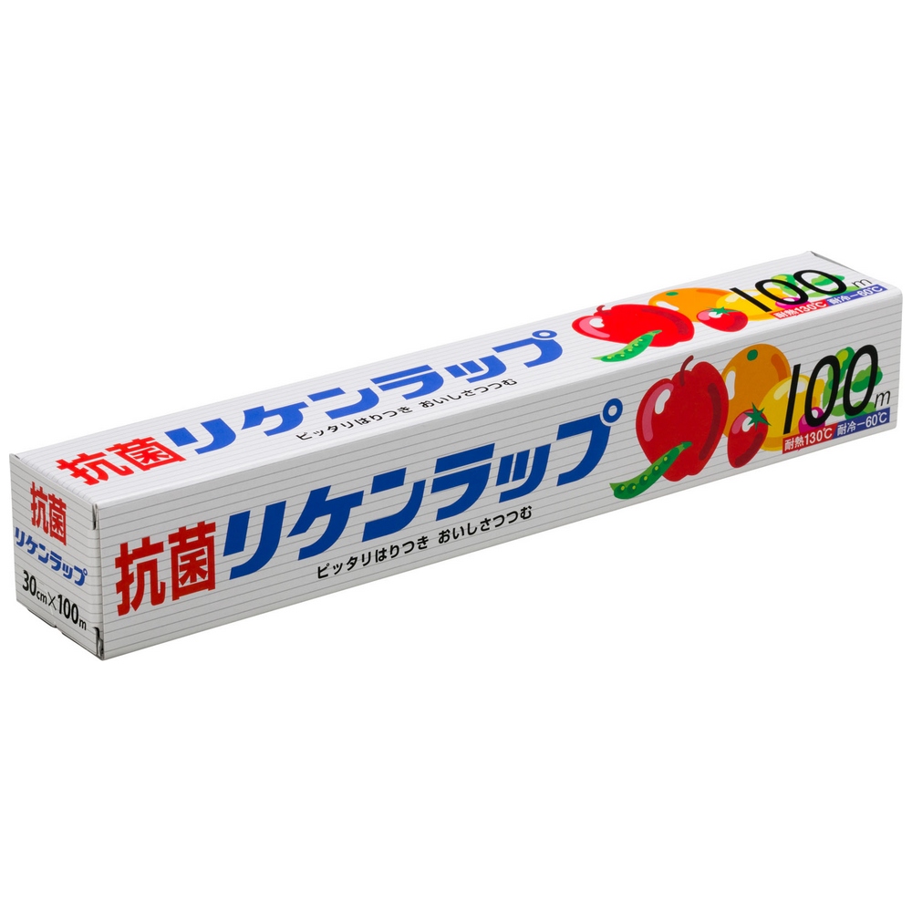 ボエ様　リケン抗菌ラップ 30cm×100m 30本入 リケンファブロ 抗菌リケンラップ 30cm×100m 30本入○ケース販売お徳用