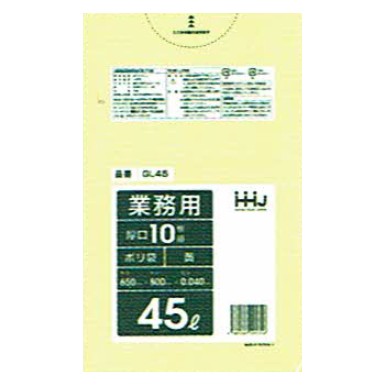 y@llz| 45L LLDPE 0.04×650×800mm  10×40(400) GL45 3P[Xbgy[J[EԎwsEAsz