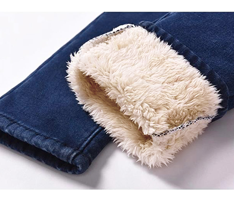 2本目半額 裏ボア デニム ジーンズ 裏起毛 パンツ 極暖 スキニー