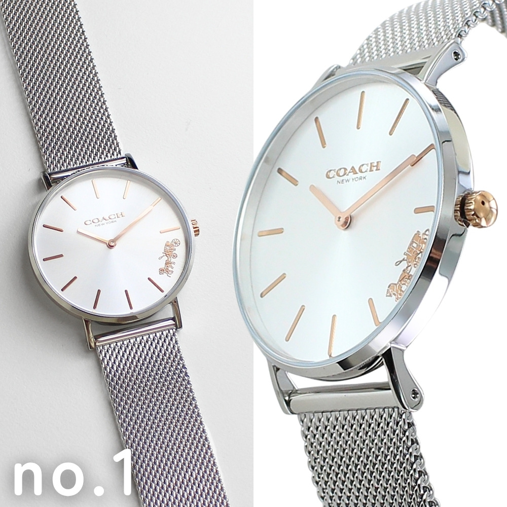 【国内即発送】コーチ 腕時計 14503124 COACH コーチ 時計 レディース 36mm メッシュベルト 14503124