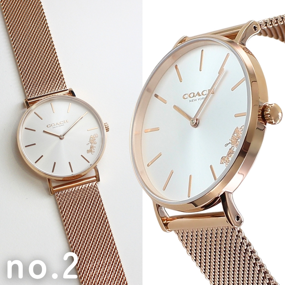 【国内即発送】コーチ 腕時計 14503124 楽天市場】コーチ COACH 時計 レディース 36mm メッシュベルト
