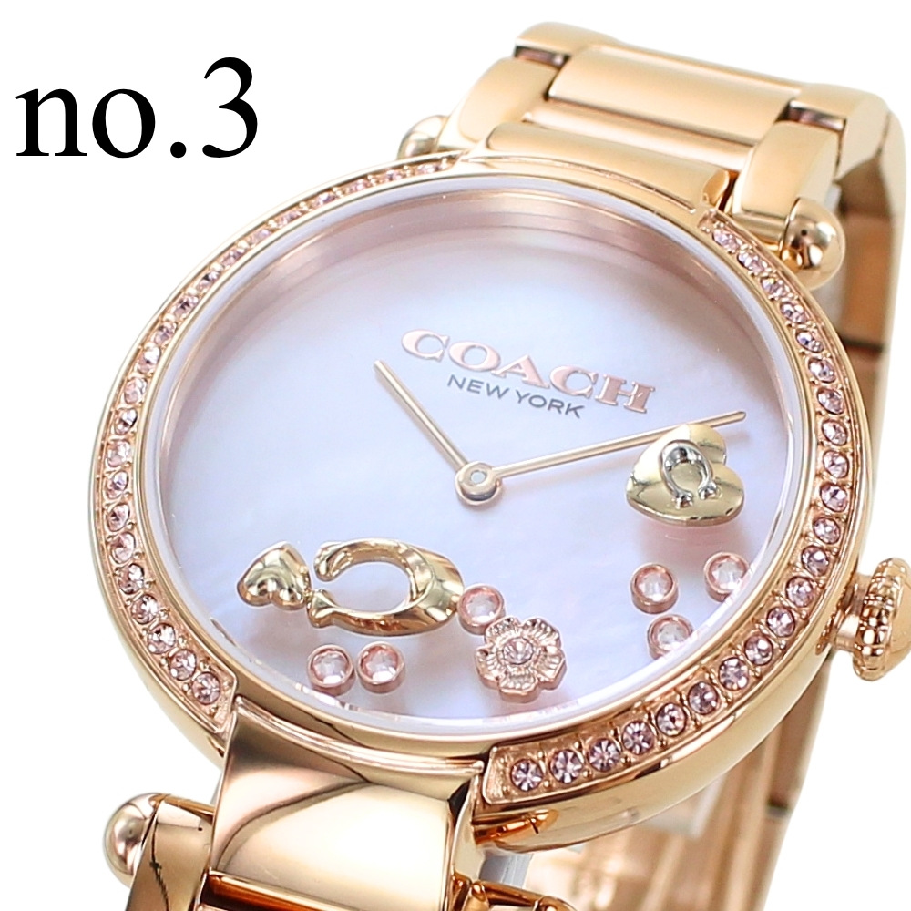 COACH（コーチ） 腕時計 正規品 5年保証 ショッパー付き レディース