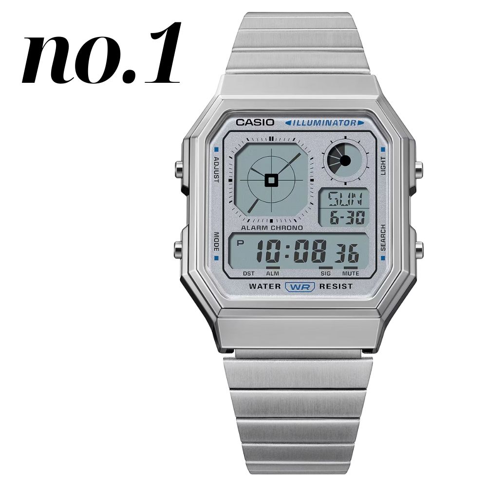 チープカシオ CASIO腕時計 シルバーゴールドセット 希少海外モデル カシオ チープカシオ デジタル 腕時計 メンズ