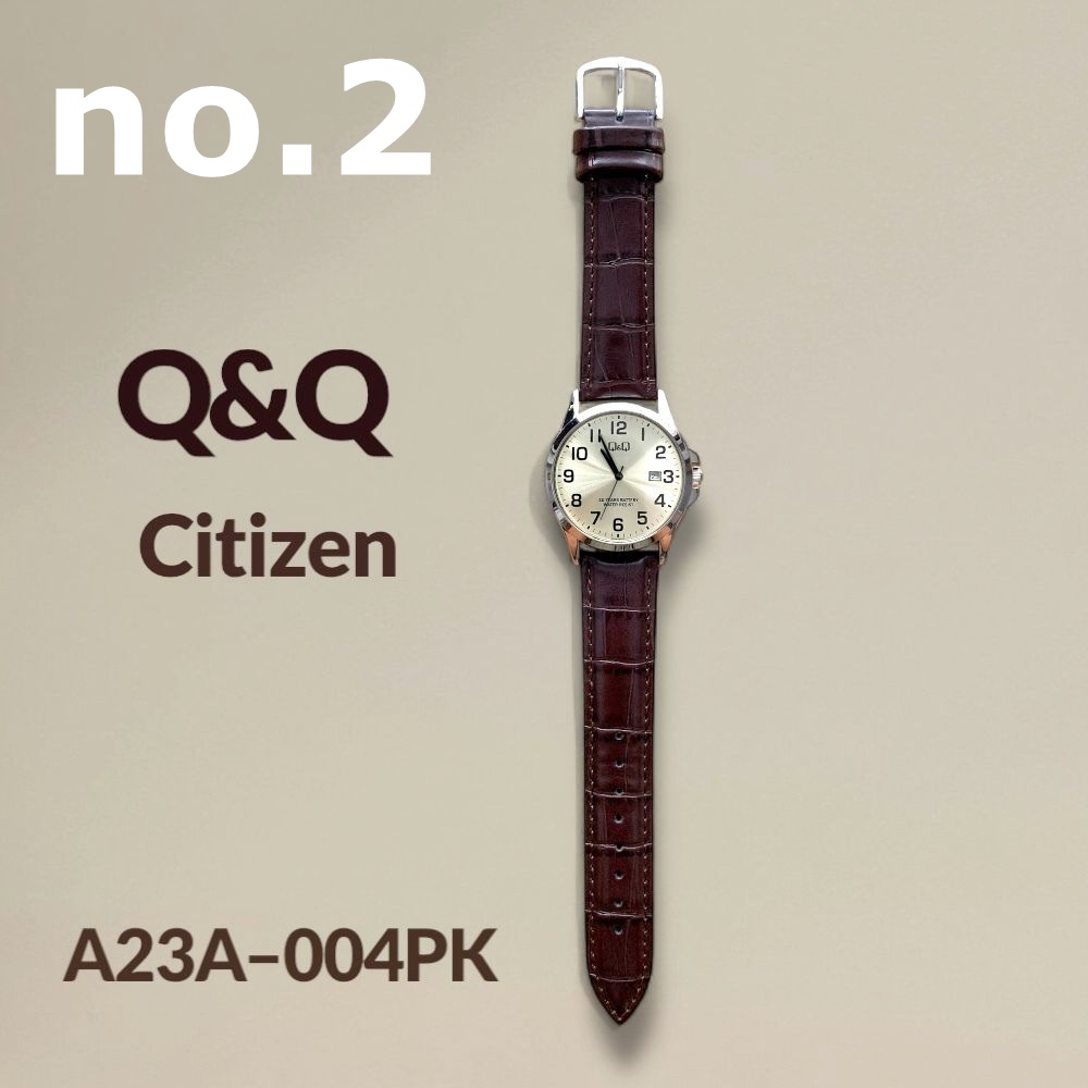 CITIZEN（シチズン） 腕時計 メンズ 収納ケース付き シンプル 見やすい