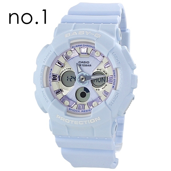BABY-G パステルカラー 防水 ベビージー カシオ レディース 腕時計 選べる 誕生日プレゼント｜nopple｜02