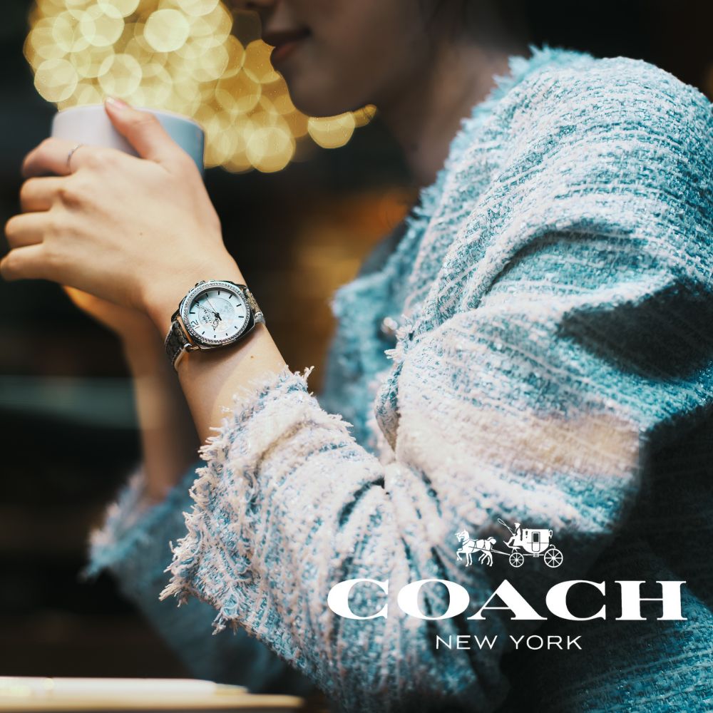 COACH コーチ 腕時計 正規品 5年保証 ショッパー付き レディース
