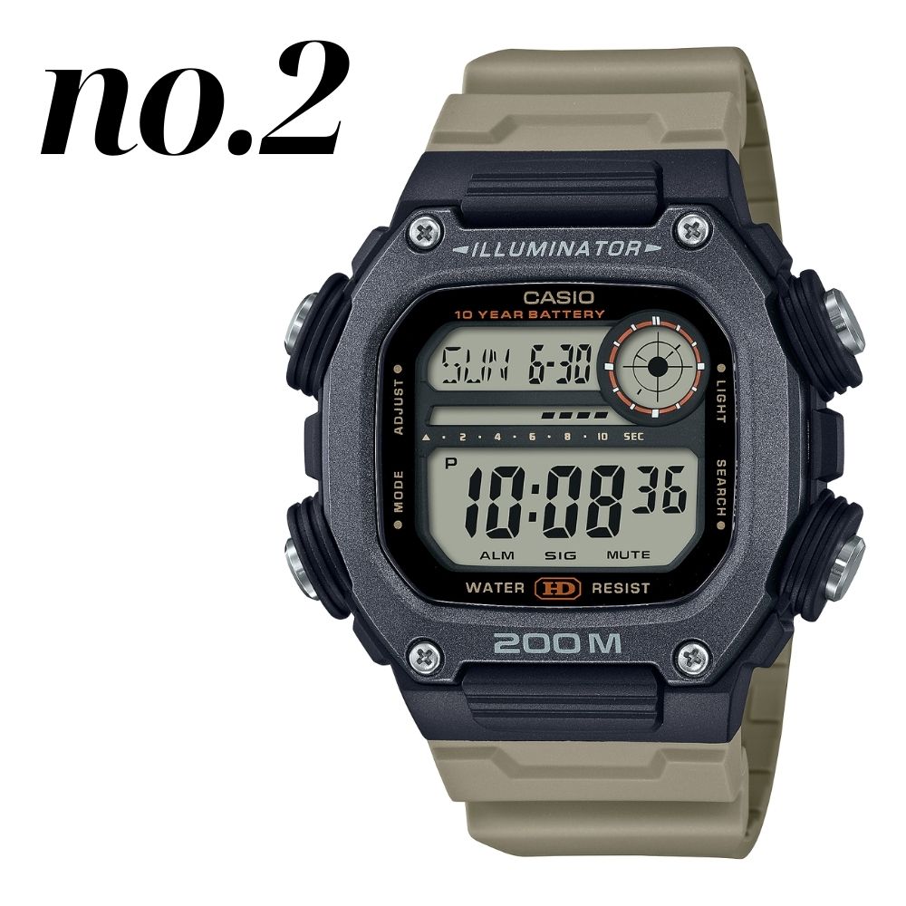 CASIO（カシオ） 腕時計 メンズ 腕時計ケース付き デジタル 20気圧防水