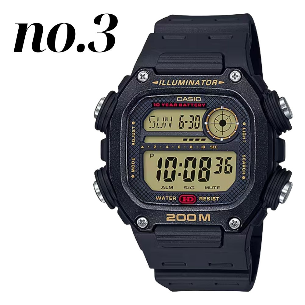 CASIO（カシオ） 腕時計 メンズ 腕時計ケース付き デジタル 20気圧防水
