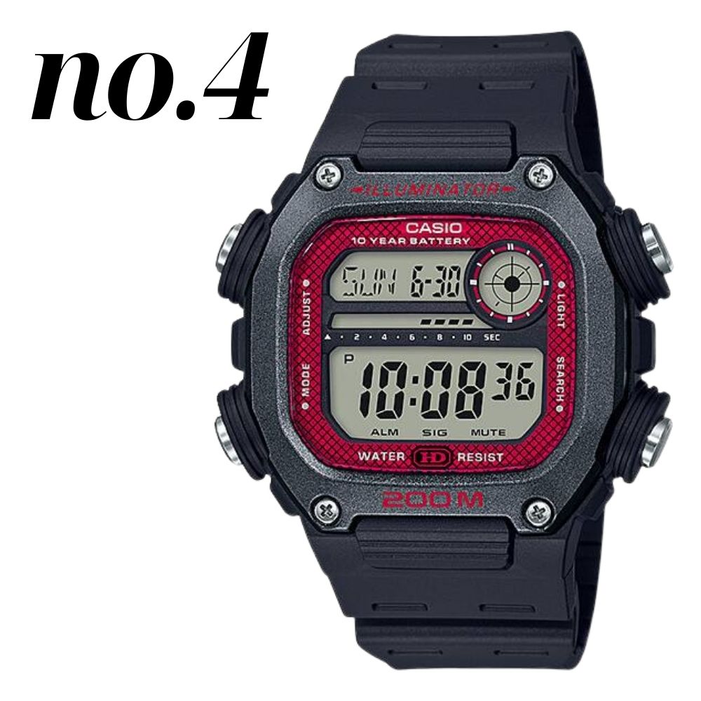 CASIO（カシオ） 腕時計 メンズ 腕時計ケース付き デジタル 20気圧防水