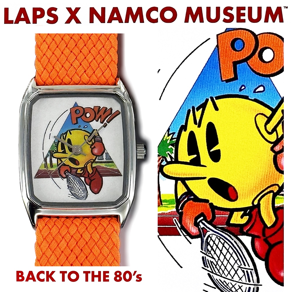 腕時計 限定モデル コラボ LAPS ナムコミュージアム メンズ レディース レトロゲームグッズ 誕生日プレゼント 父の日