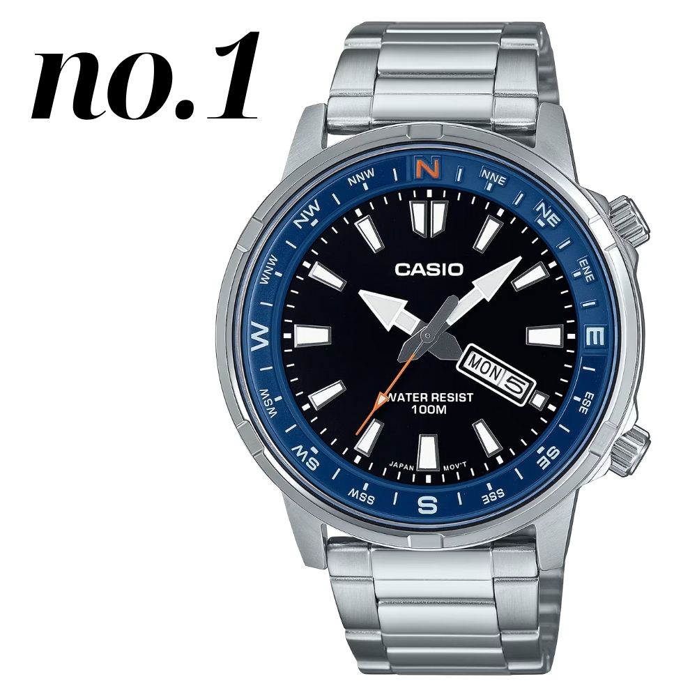 CASIO（カシオ） 逆輸入限定 メンズ 腕時計 防水 メタル チープカシオ
