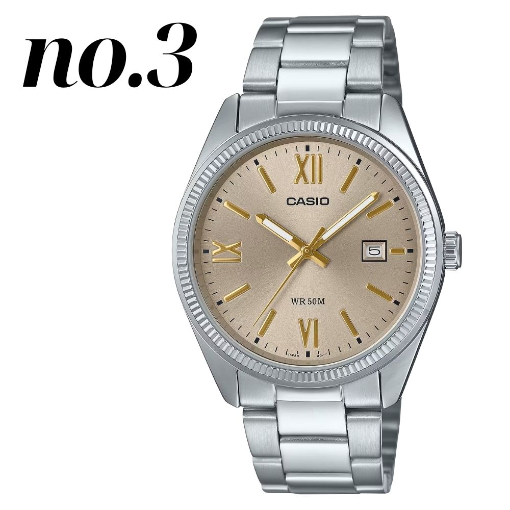 CASIO（カシオ） 逆輸入限定 メンズ 腕時計 防水 メタル チープカシオ