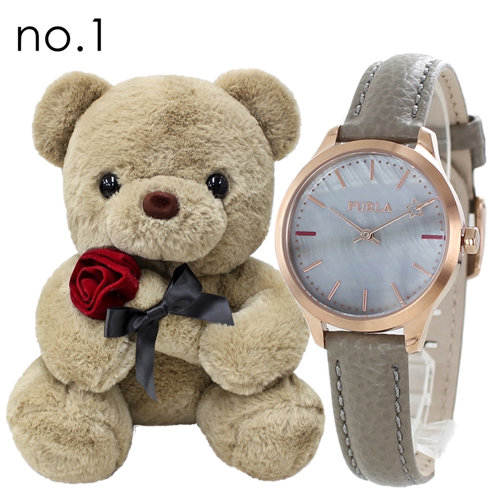 くまさんラッピング 紙袋つき フルラ レディース 腕時計 ギフトセット 女性 誕生日プレゼント 父の日｜nopple｜02