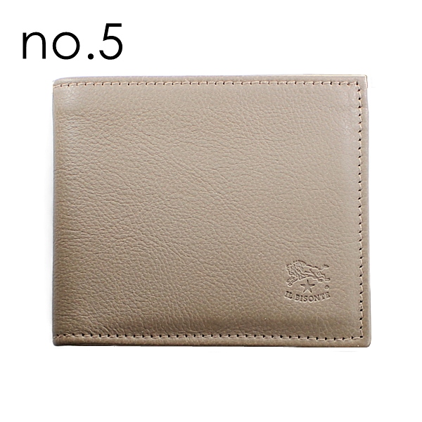 【新品・箱付き】IL BISONTE メンズ 二つ折り財布 イルビゾンテ イルビゾンテ 財布 Il Bisonte 二つ折り財布 小銭入れ付き