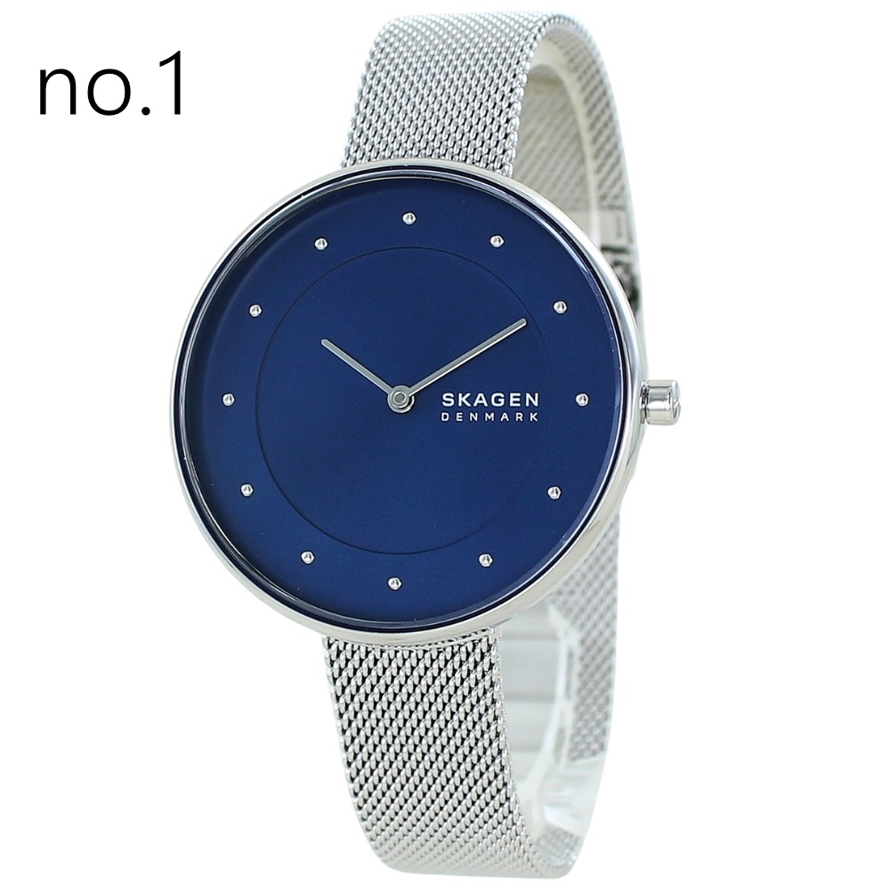 SKAGEN（スカーゲン） 腕時計 手表 レディース メッシュベルト レザー 