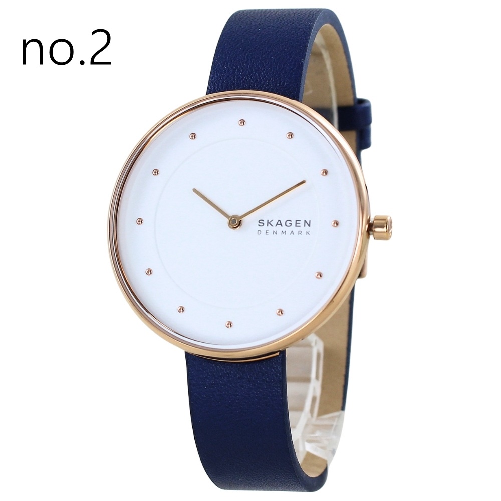 SKAGEN（スカーゲン） 腕時計 手表 レディース メッシュベルト レザー