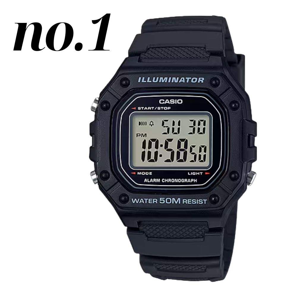 CASIO（カシオ） 収納ケース付き チープカシオ 腕時計 デジタル メンズ