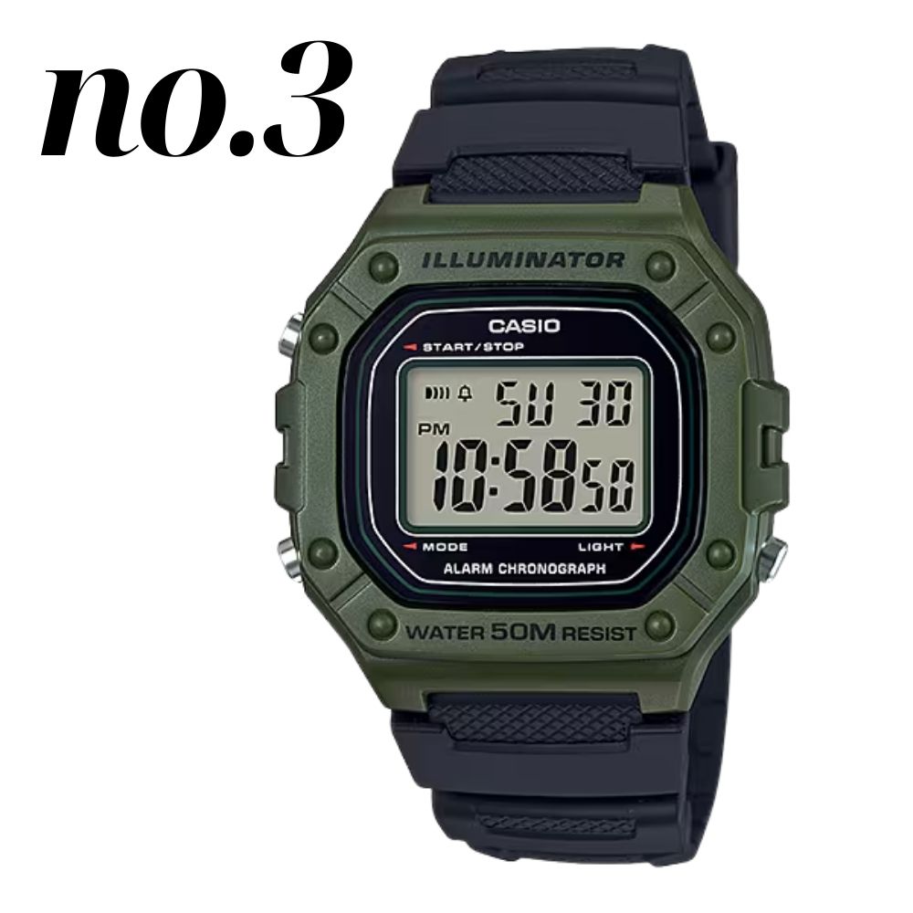 CASIO（カシオ） 収納ケース付き チープカシオ 腕時計 デジタル メンズ