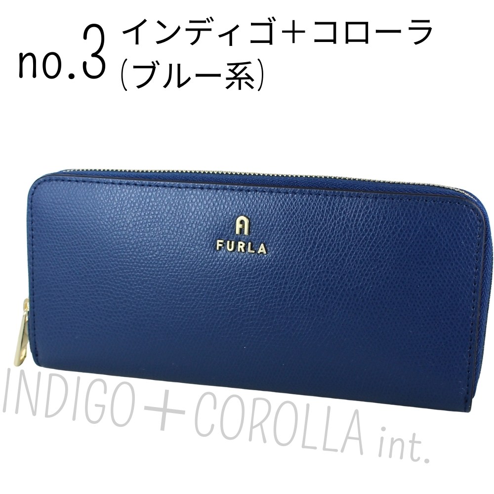 綺麗■本革■大丸購入■フルラ FURLA 長財布　イタリア製　レディース FURLA（フルラ） 長財布 CAMELIA レディース 本革 レザー おしゃれ