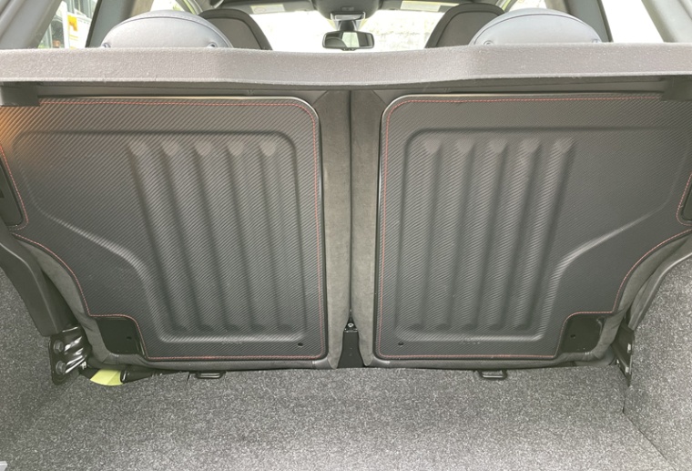 ASSPIDE リアシートバックガード Fiat 500 / ABARTH 595 695 ASSO