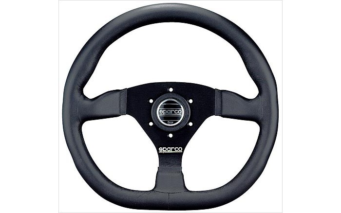 R215 スエード ステアリング(Steering) - スパルコ(SPARCO