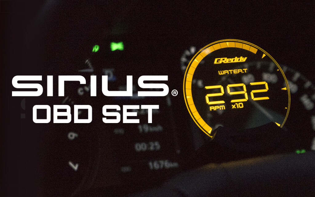 TRUST（トラスト） GReddy シリウスメーター OBDセット ブースト計 ISO