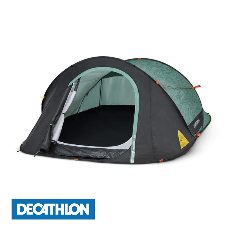 QUECHUA（ケシュア）キャンプ テント 2 SECONDS - 3人用 デカトロン キャンプ用品 アウトドア 災害用品