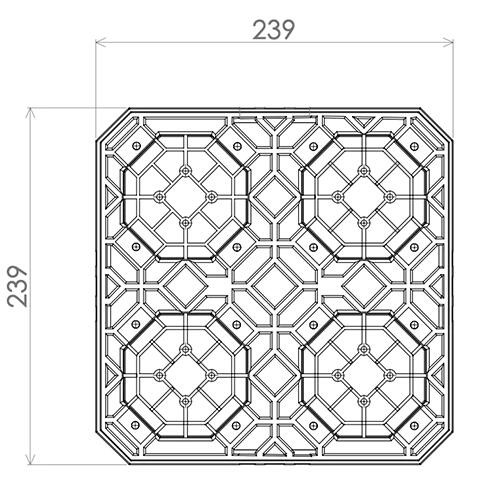 RiBLE RV レベリングパッド Lサイズ  10枚入り　ベルクロ製キャリーストラップ付属　ブラック　オレンジ　レッド　|　砂 泥 雪 脱出　スタックリカバリーラダー |  | 16