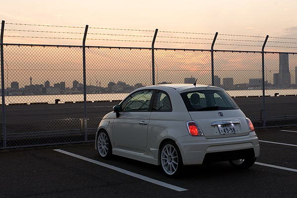 fiat500 ASSO インターナショナル　リアハーフスポイラー Partire リアハーフスポイラー FIAT500 Ino la Design 受注生産