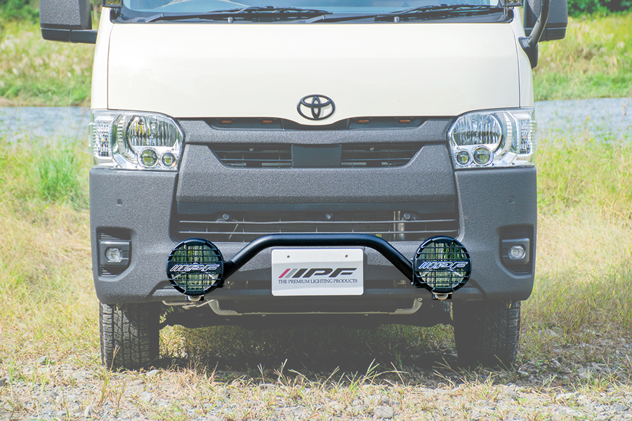 IPF JS-003 ハイエース用フォグランプステー トヨタ ハイエース(200系