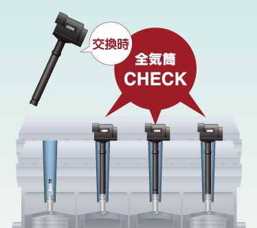 NGK イグニッションコイル U5553 1本 49646 純正部品番号 22433KA630