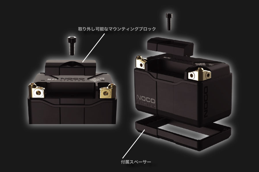 NOCO（ノコ） 正規品 NLP9 リチウムパワースポーツバッテリー 12V 400A