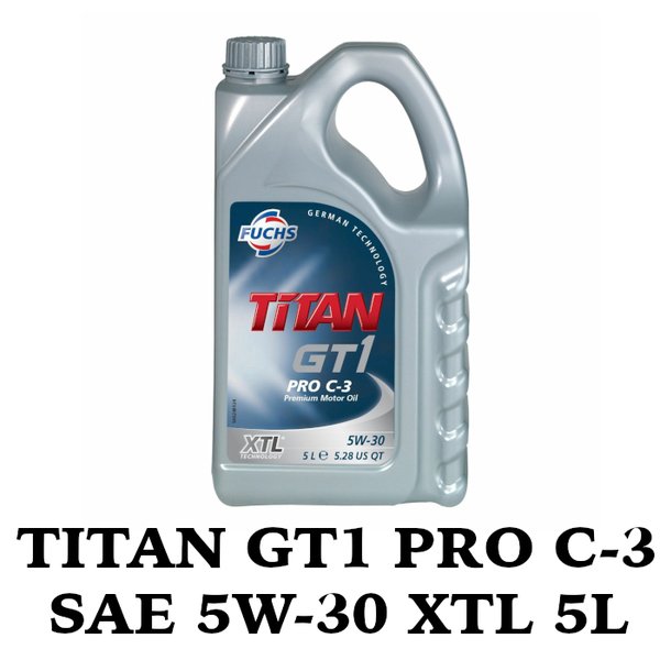 TITAN GT1 PRO C SAE 5W XTL 5L FUCHS フックス オイル