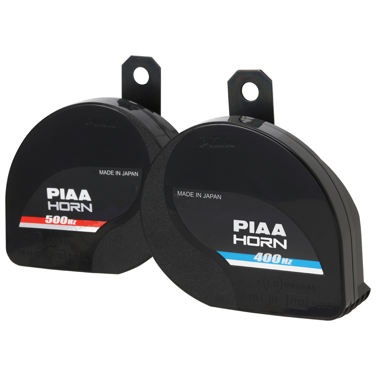 PIAA ホーン 400Hz+500Hz スレンダーホーン 112dB 2個入 渦巻き型 車検 