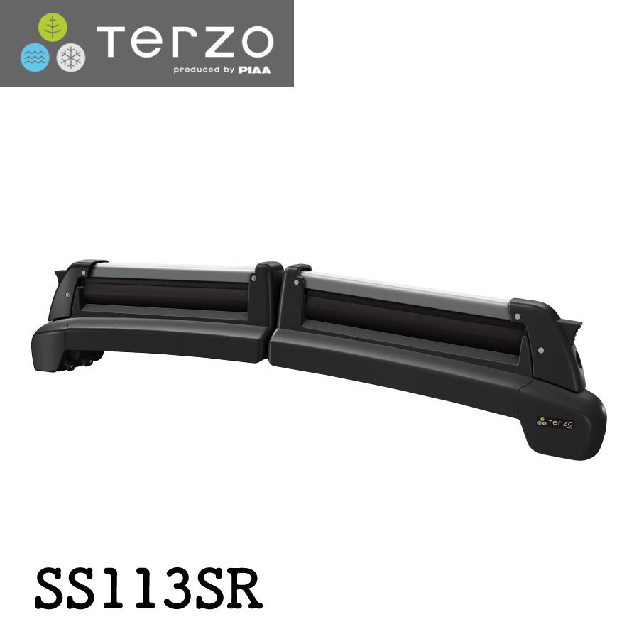 美品】TERZO スキースノーボードキャリア SS113SR 本体＋取付金具 SR2