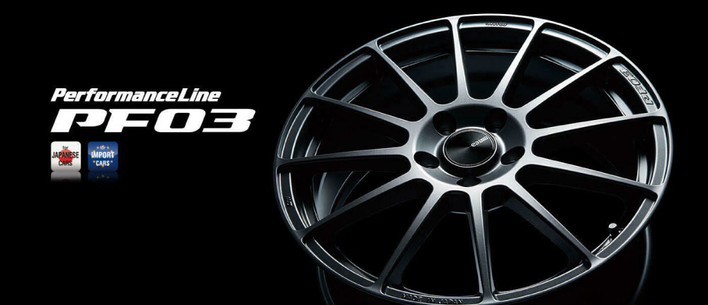 ENKEI（エンケイ） パフォーマンスライン PF03 ホイール 18インチ 7.5J