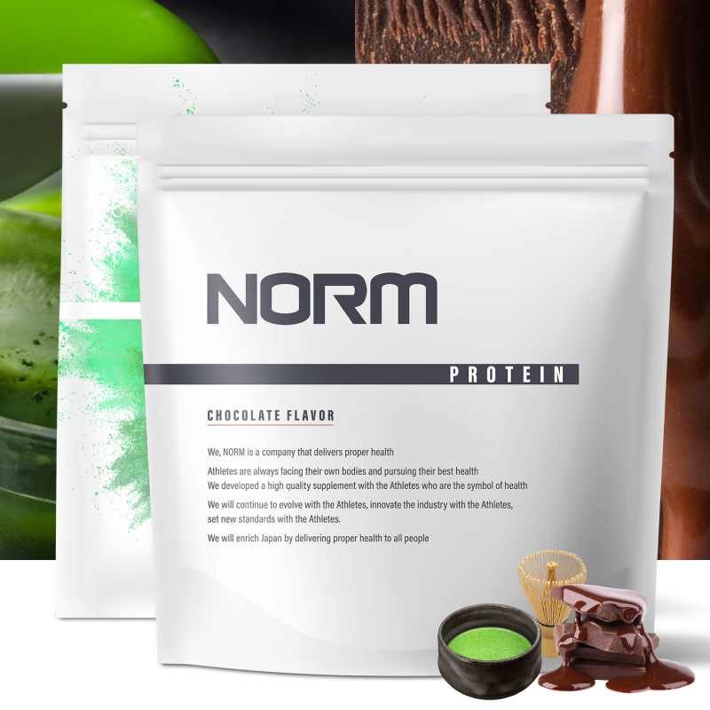NORM ノーム ホエイ プロテイン 選べる2味 植物由来甘味料のみ使用 