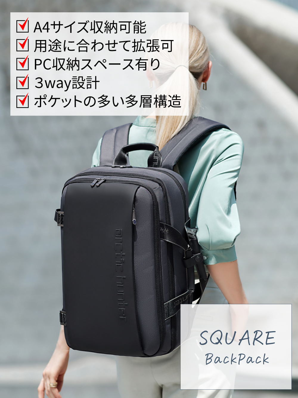 【訳あり】PORTER 3way リュック ビジネスバッグ　ネイビー　大容量 楽天市場】ポーター ビジネスバッグ 3wayの通販