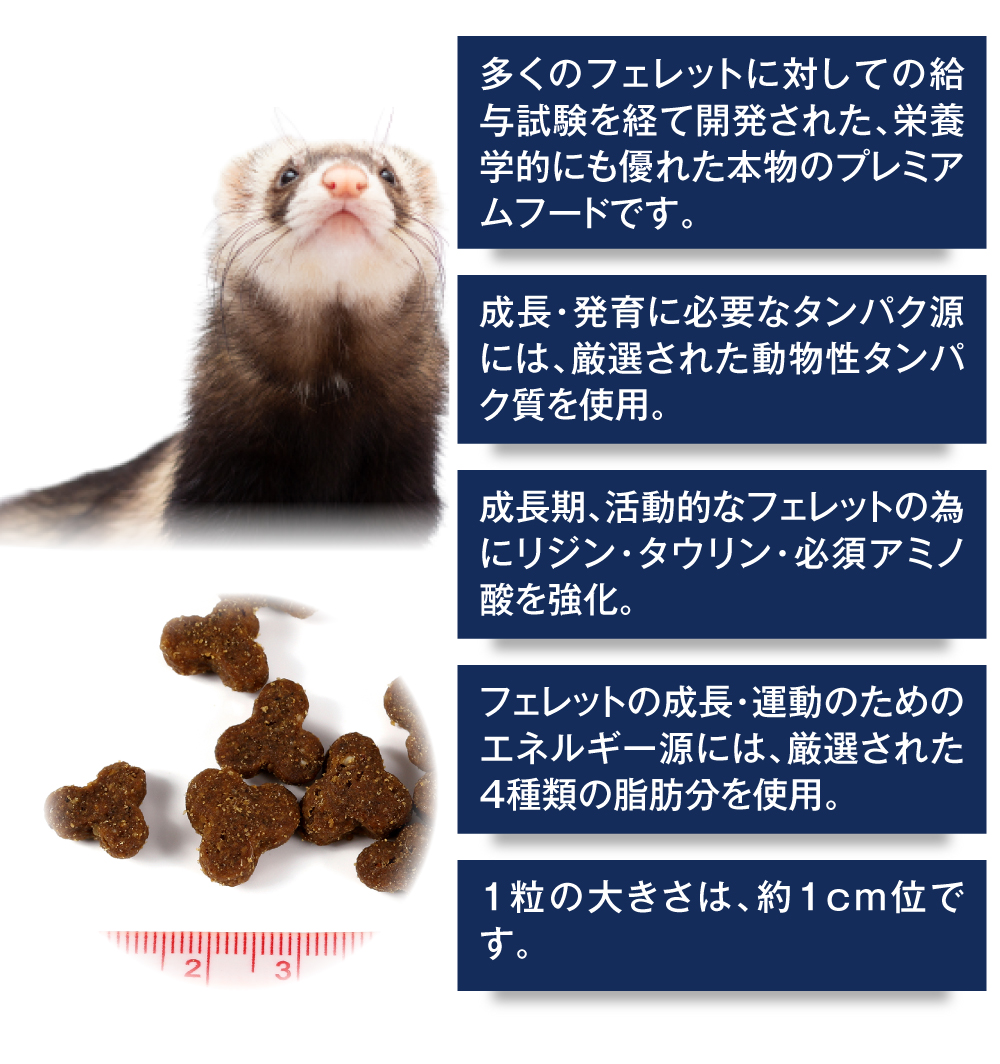 ニチドウ フェレットフード ニチドウ フェレット グロースフード